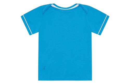 Vild House Of Little Sea Blue, Seacell Shirt In Sea Blue