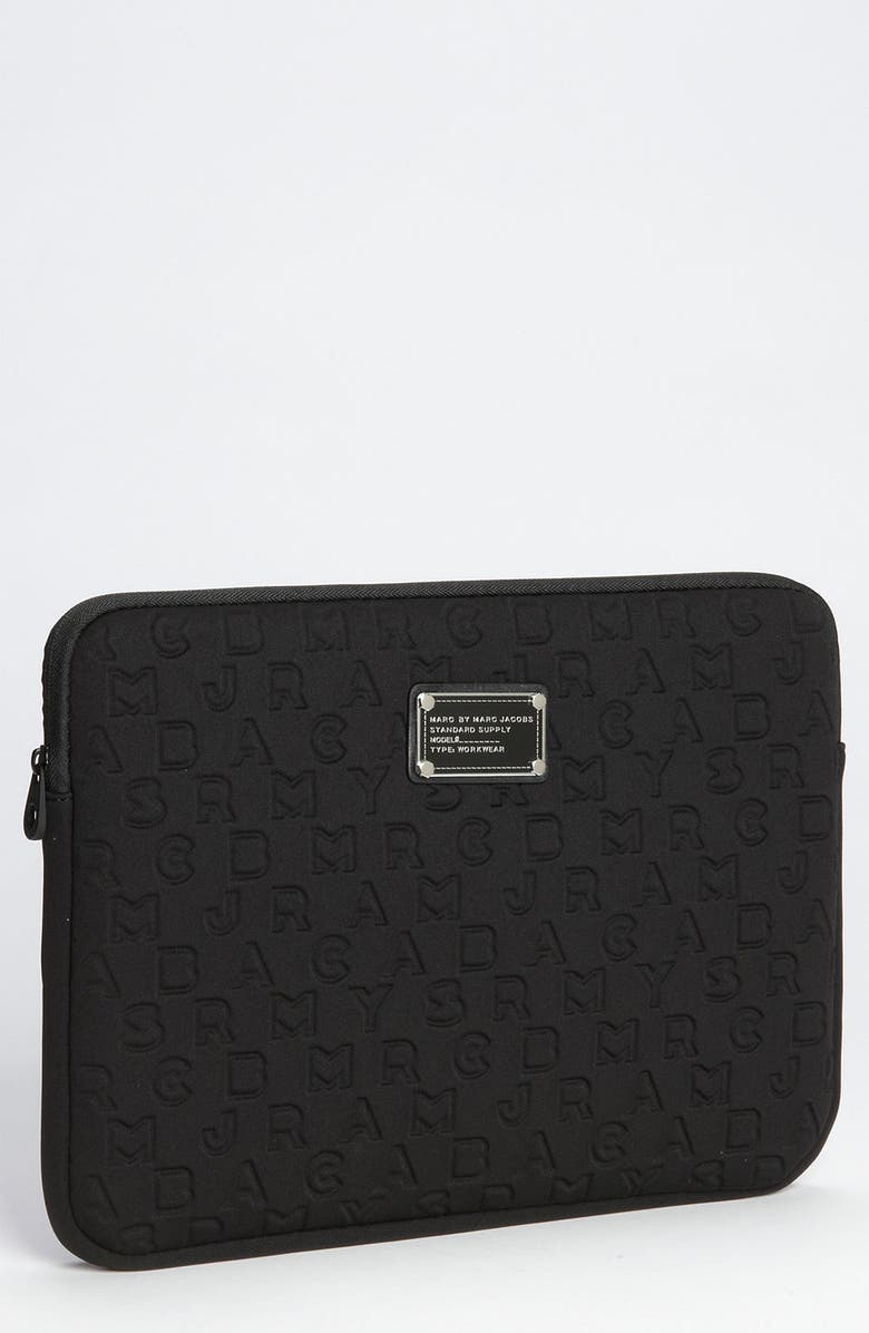 Marc Jacobs MARC BY MARC JACOBS 'Dreamy Logo' Laptop Sleeve, Main, color,