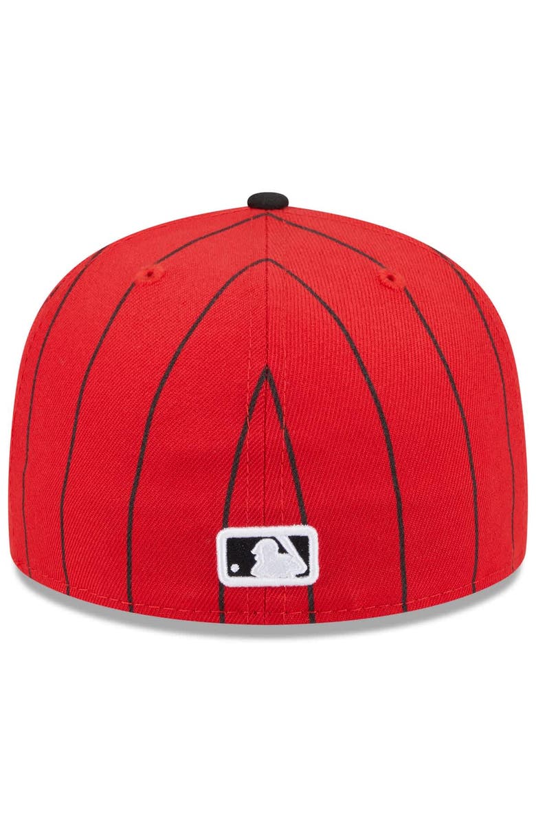 New Era Men's New Era Red/Black Chicago White Sox 2025 City Connect 59FIFTY Fitted Hat, Alternate, color, Red