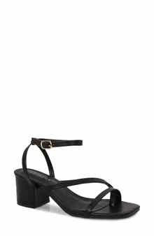 BERNESS Strappy Block Heel Sandal