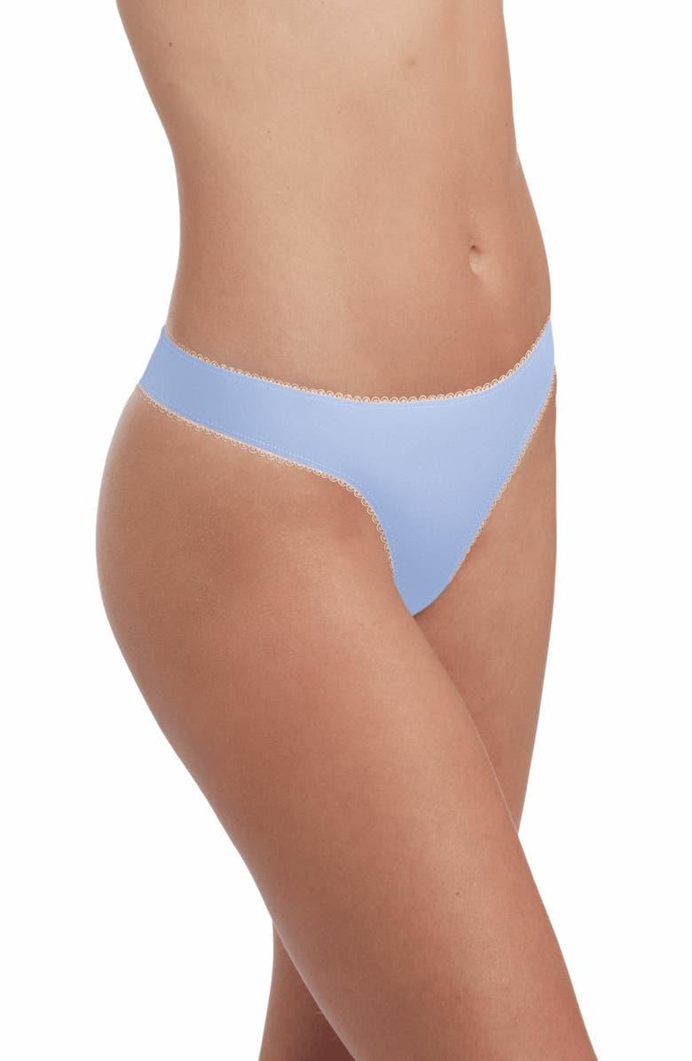 Skarlett Blue Entice Fling Thong, Alternate, color, Waterfall