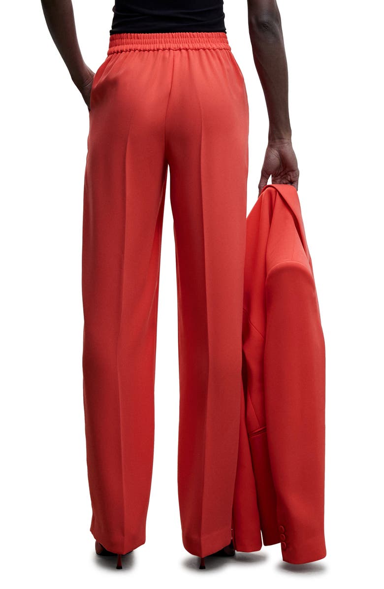 MANGO Wide Leg Suit Pants, Alternate, color, 