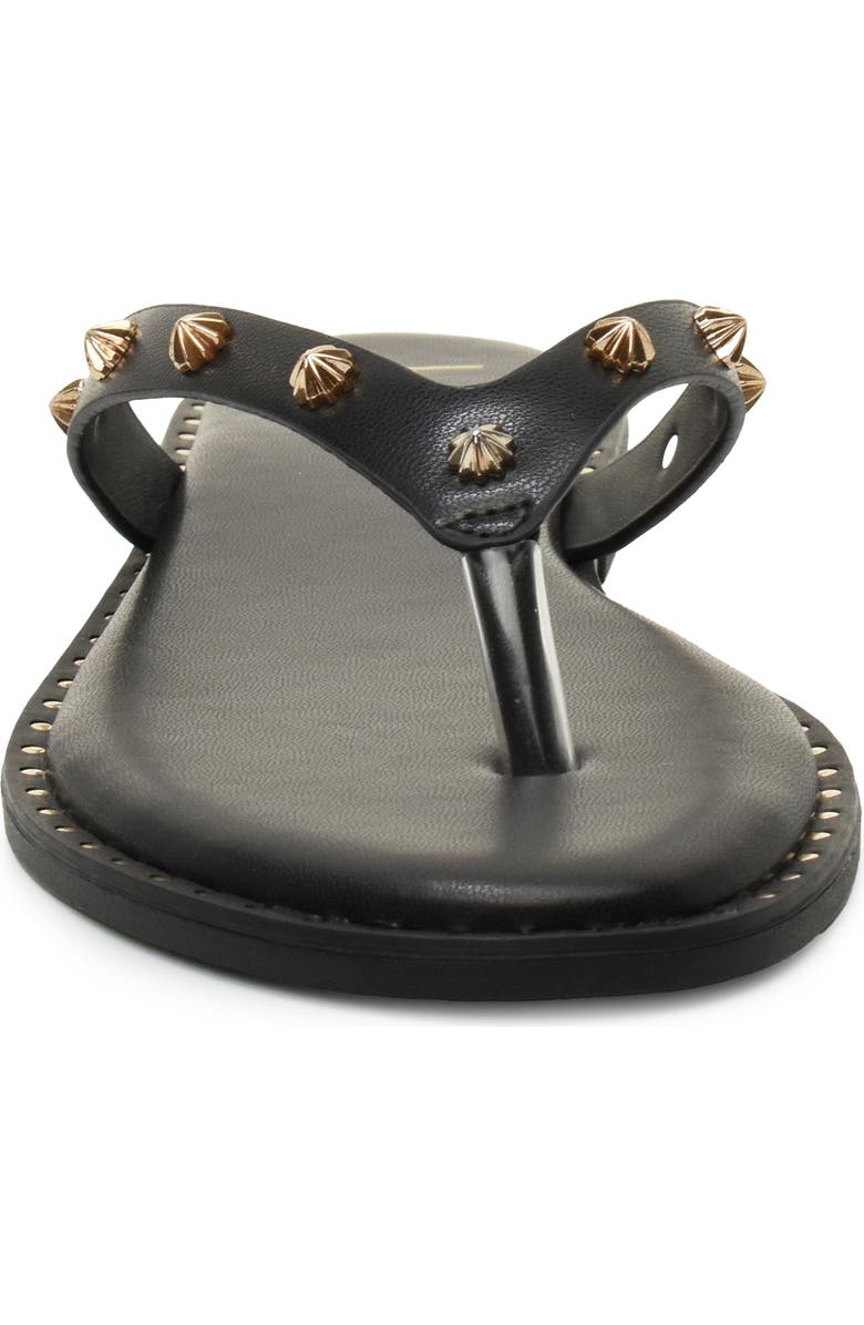 Nicole Miller Studded Thong Sandal, Alternate, color,