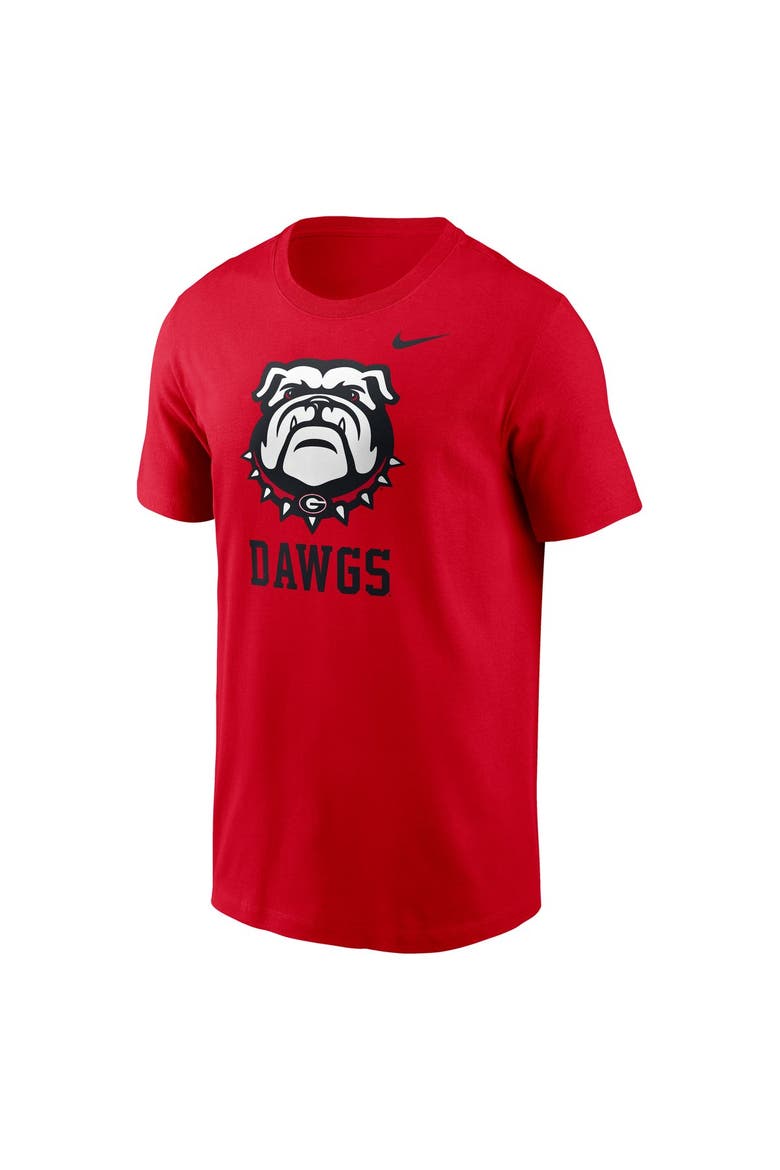 Men's Nike  Red Georgia Bulldogs Primetime Logo Mantra T-Shirt, Alternate, color, Red