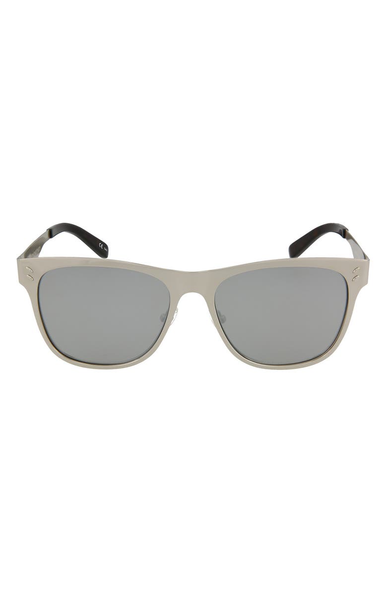 Stella McCartney 56mm Square Sunglasses, Main, color,