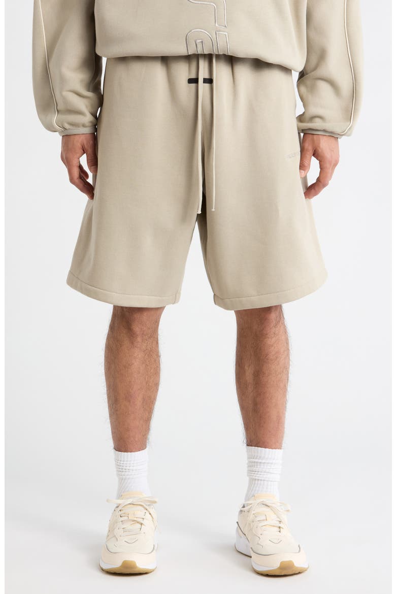 Active Trace Relaxed Fit Drawtring Shorts, Main, color, SEAL