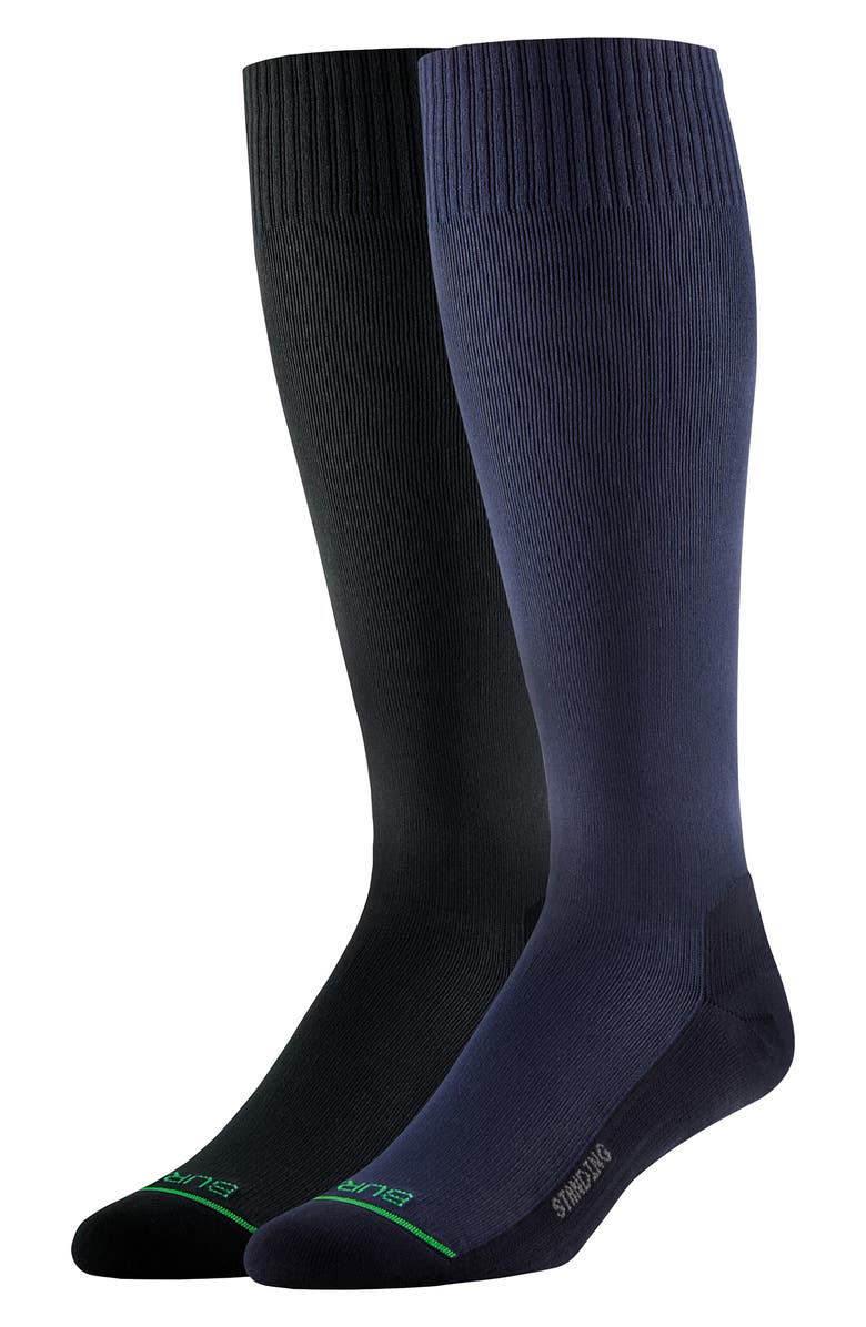 BURLIX BULIX Assorted 2-Pack Standing Over the Calf Socks, Main, color, 