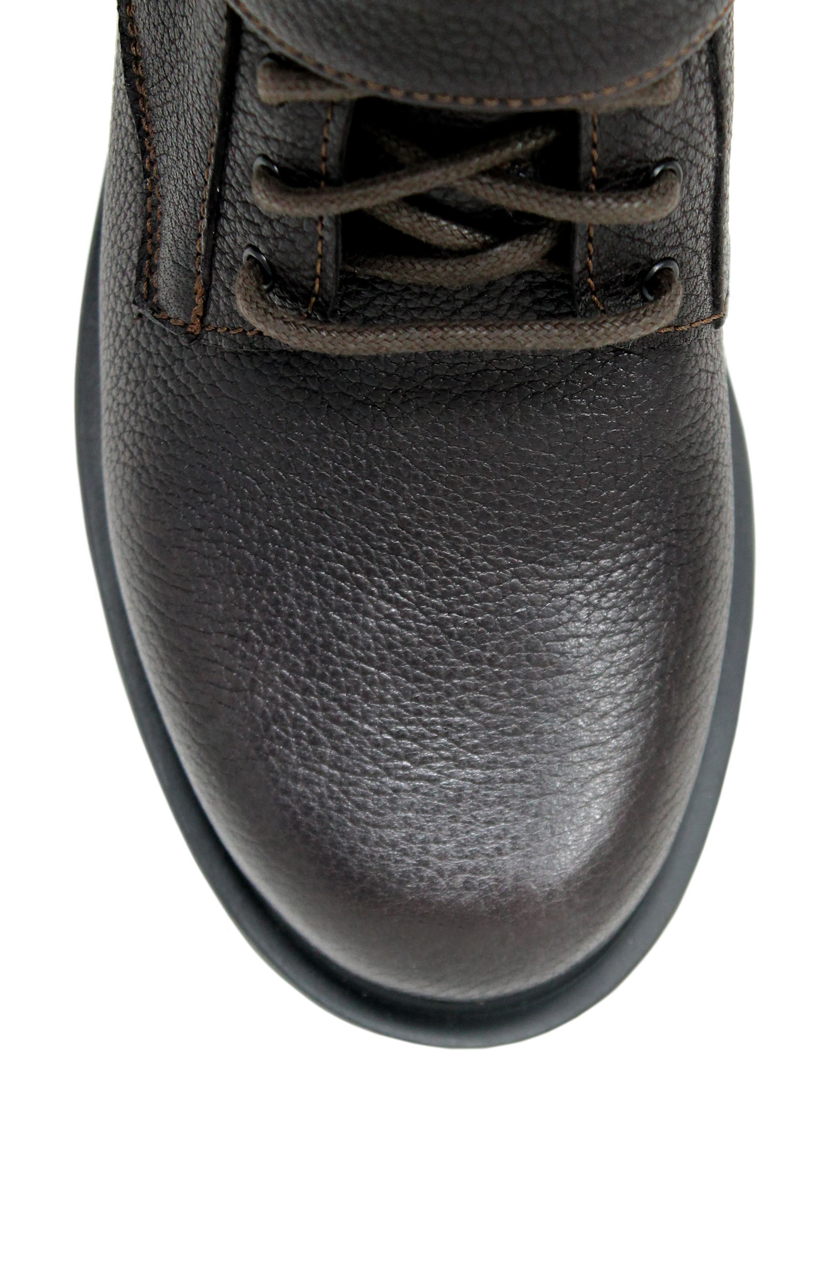 Hacker Bootie, Alternate, color, CHOCOLATE BROWN