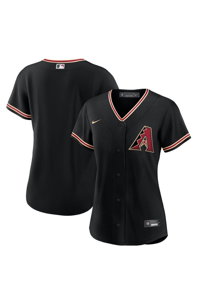 Nike Women's Nike Black Arizona Diamondbacks Alternate Replica Team Jersey, Alternate, color, 