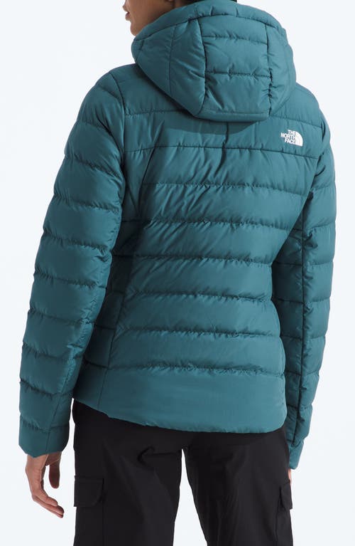The North Face Aconcagua 3 Water Repellent Hood Jacket In Green