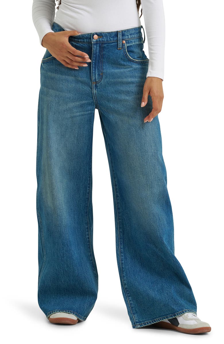 Wrangler Low Rise Baggy Jeans, Main, color, Ace