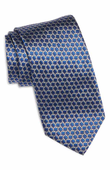 Geometric Silk Tie