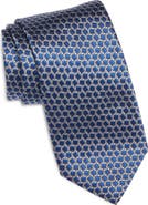 Canali Geometric Silk Tie