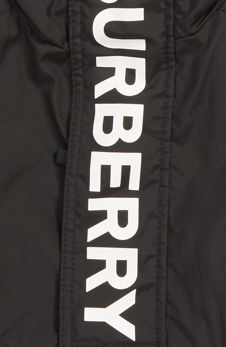 Burberry Austin Logo Hooded Windbreaker, Alternate, color, 
