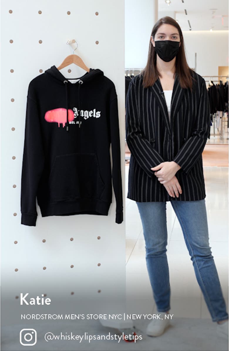 Bel Air Logo Sprayed Hoodie, sales video thumbnail