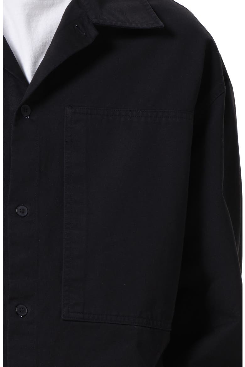 Rhode Overshirt, Alternate, color, BLACK