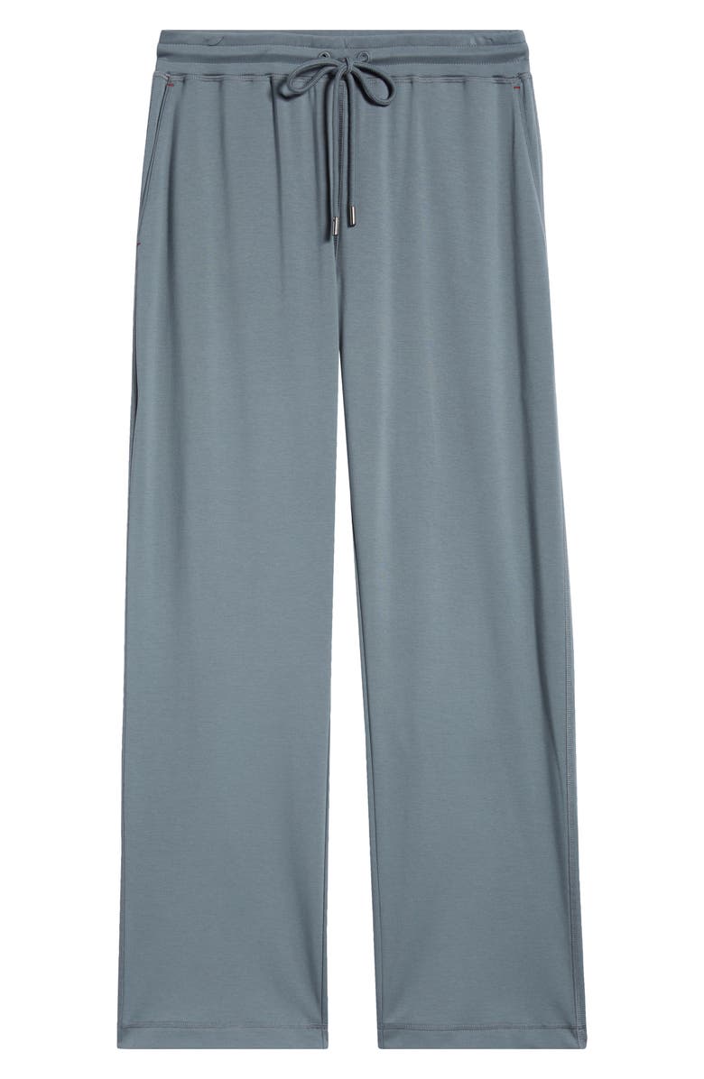 Daniel Buchler Stretch Cotton & Modal Blend Drawstring Pajama Pants, Alternate, color, Ocean