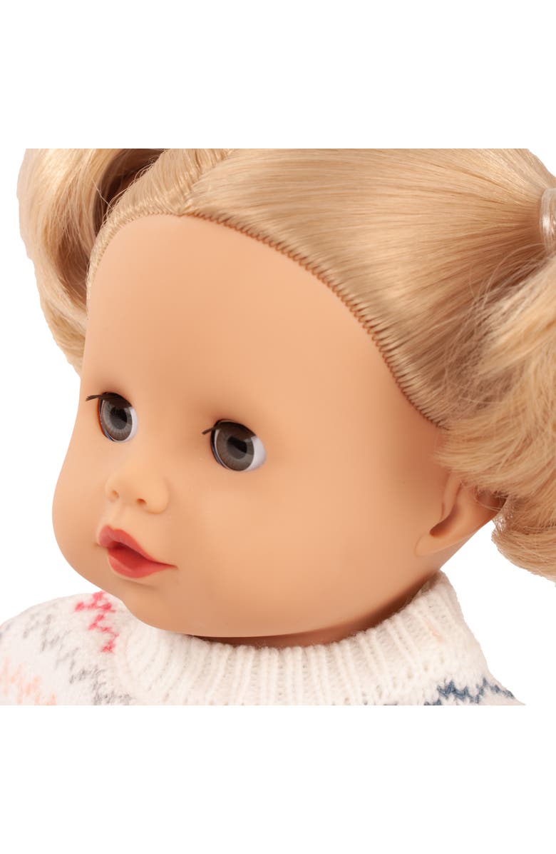 Gotz Muffin Zig Zag - 13" Doll, Chevron Knit Sweater Shirt, Kids 3+, Alternate, color, Multicolored
