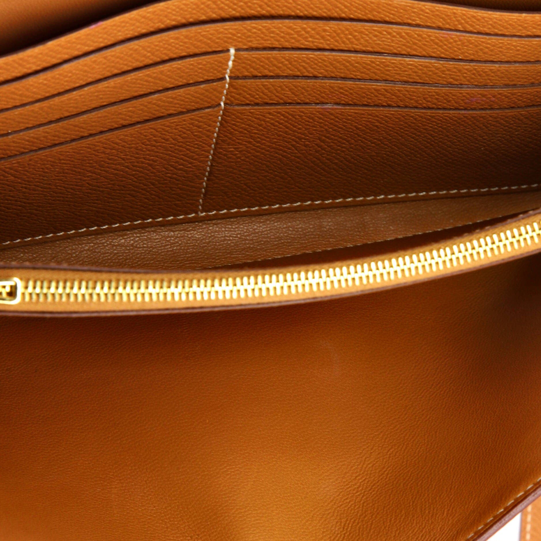 Pre-Owned Hermes Constance To Go Wallet Epsom, Alternate, color, 