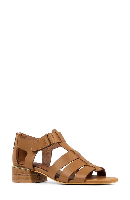 DONALD PLINER DONALD PLINER FALESIA BLOCK HEEL FISHERMAN SANDAL 