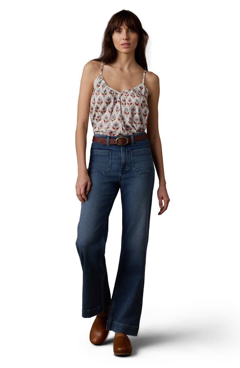 Faherty Suki Floral Camisole, Alternate, color, Antique Bouquet