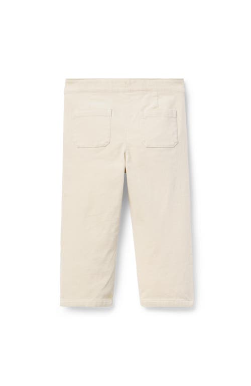 Janie And Jack The Corduroy Patch Pocket Pant In Neutral