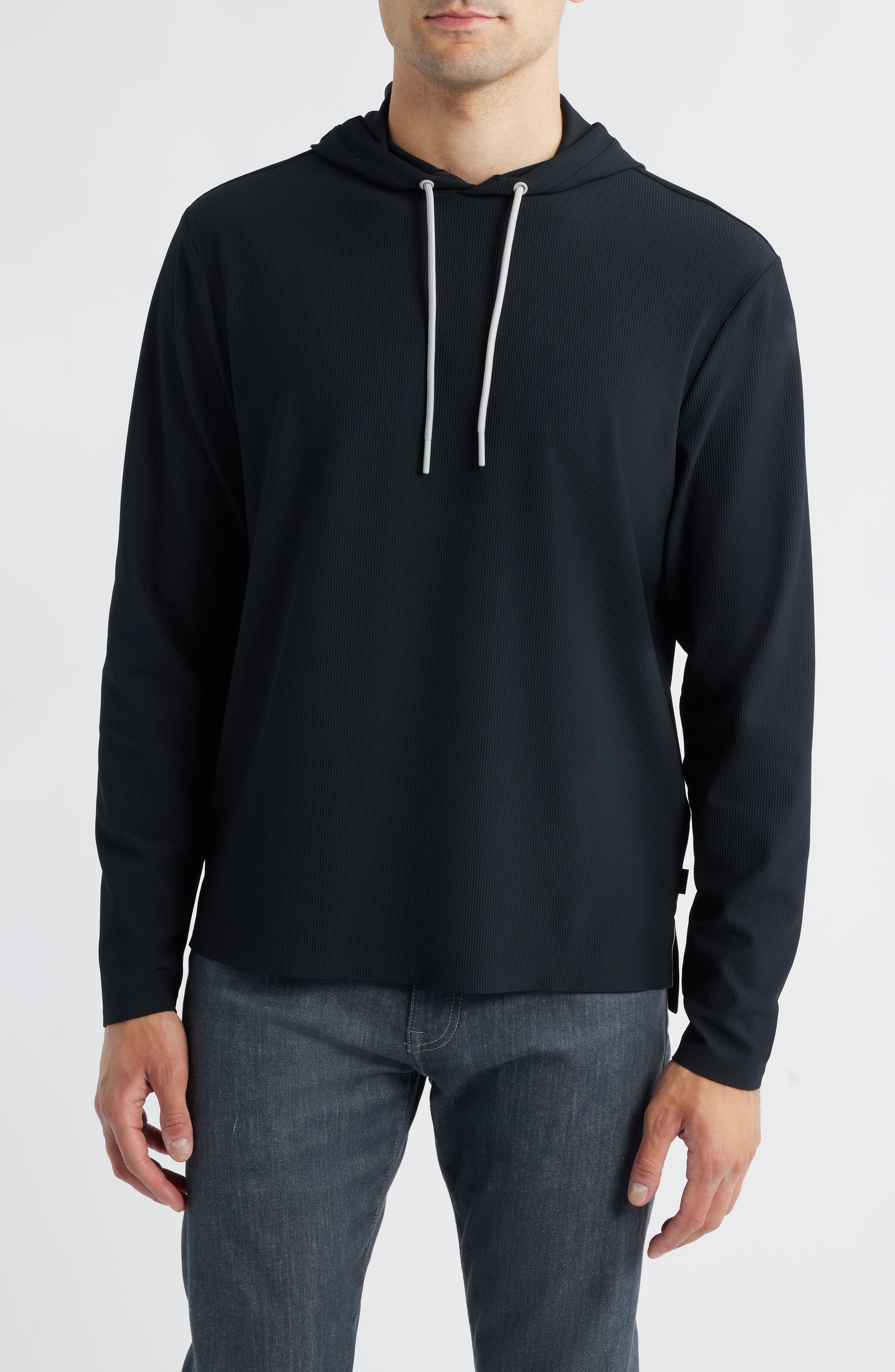 johnnie-O Hoppin Rib Hoodie (Men) | Nordstrom
