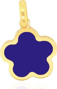 The Lovery Fine Jewelry Lapis Flower Charm