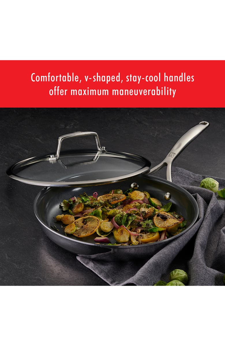 ZWILLING Energy Plus 10-Piece Nonstick Cookware Set, Alternate, color, Stainless Steel