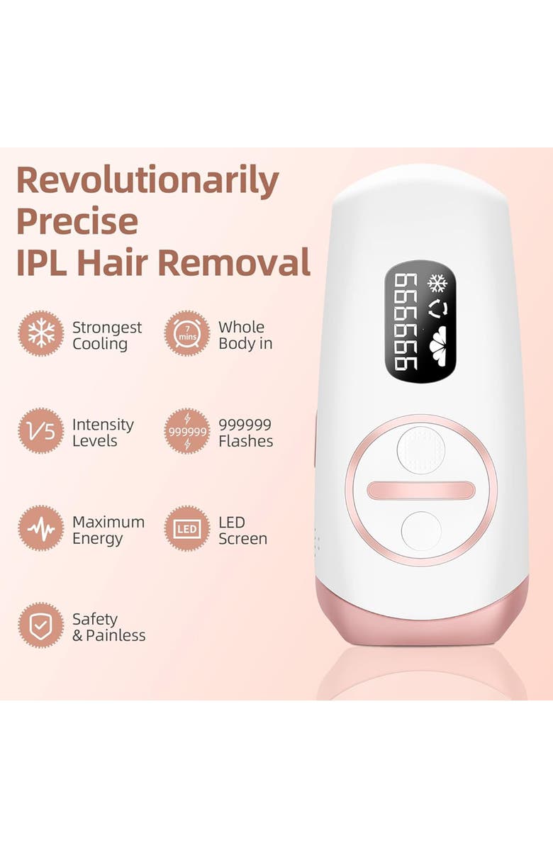 Amzgirl Laser Hair Removal for Women and Men, Alternate, color, White