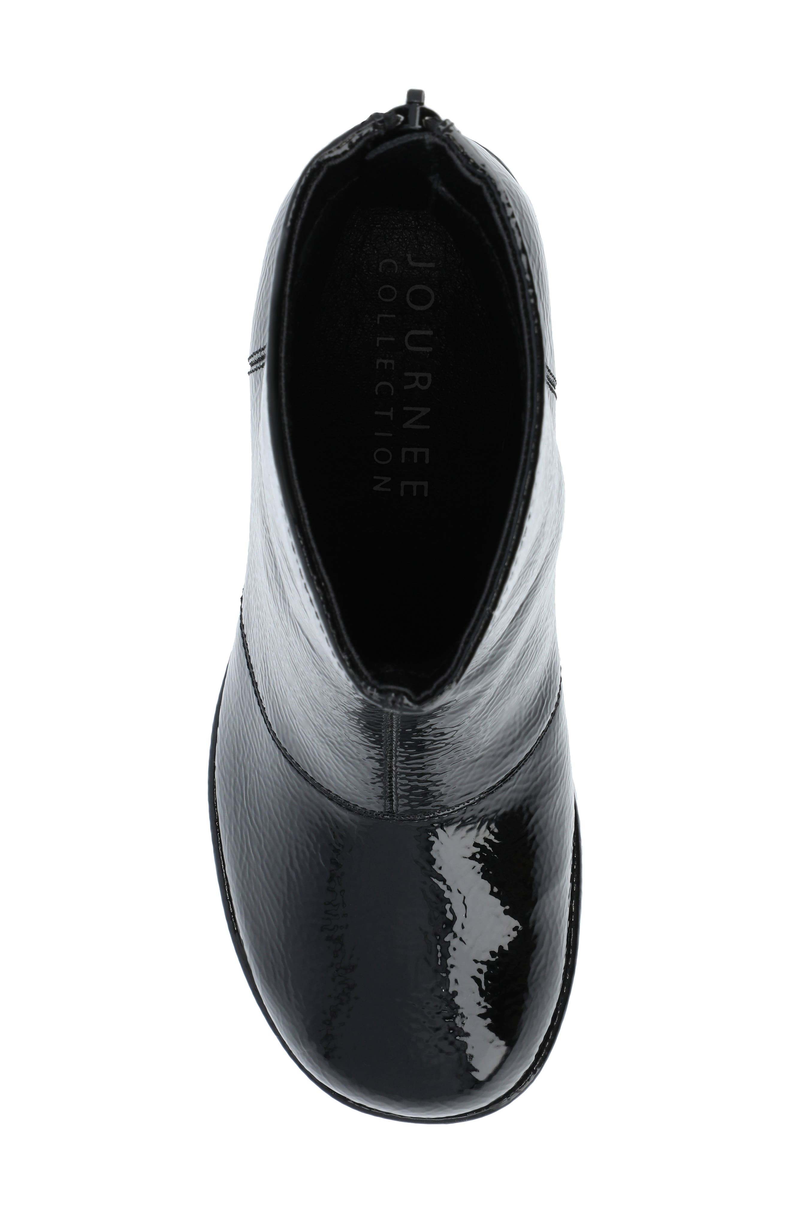 Journee Collection Aylani Bootie, Alternate, color, Black