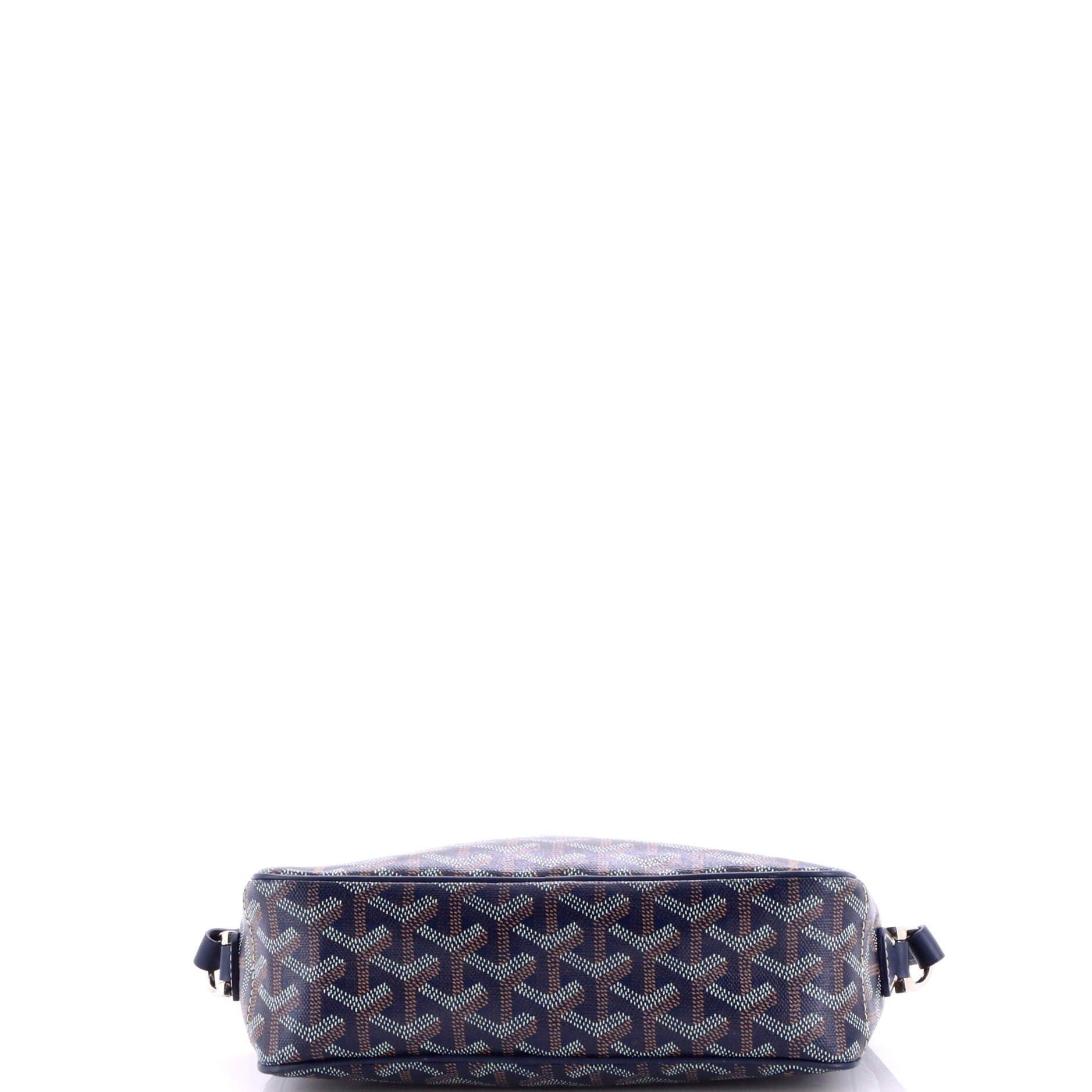 Pre-Owned Goyard Cap Vert Bag Coated Canvas, Alternate, color, Blue