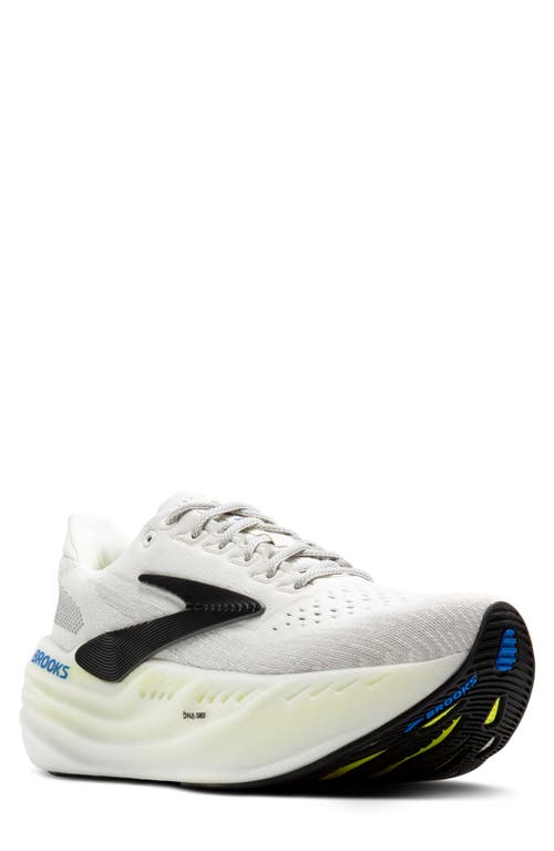 Brooks Glycerin Max Running Shoe In Grey/black/nightlife