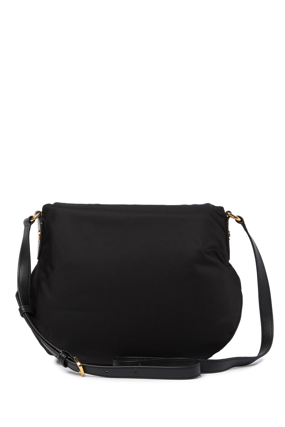 Marc Jacobs Preppy Nylon Messenger Bag, Alternate, color, Black