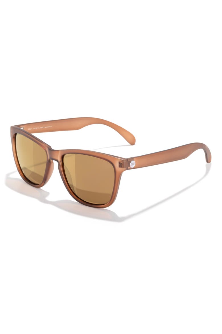 Headland 51mm Polarized Sunglasses, Alternate, color, SIENNA BRONZE