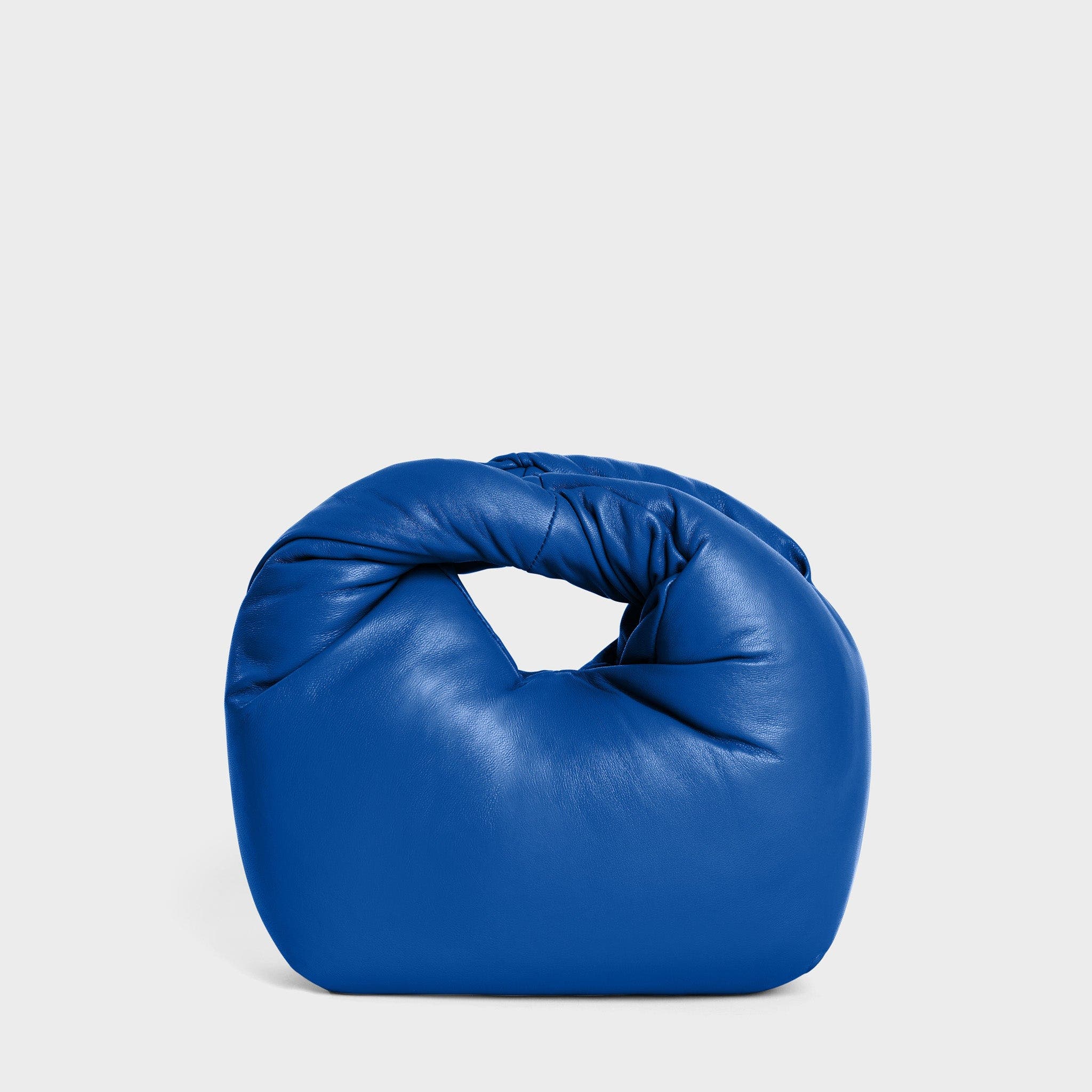 Mello Top Handle Leather Bag, Main, color, Royal Blue