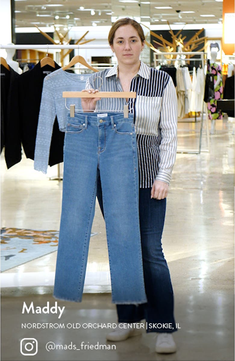 Good Legs Straight Leg Jeans, sales video thumbnail