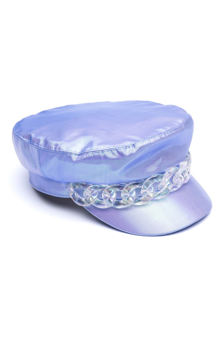 Holographic Conductor Cap, Main, color, LAVENDER