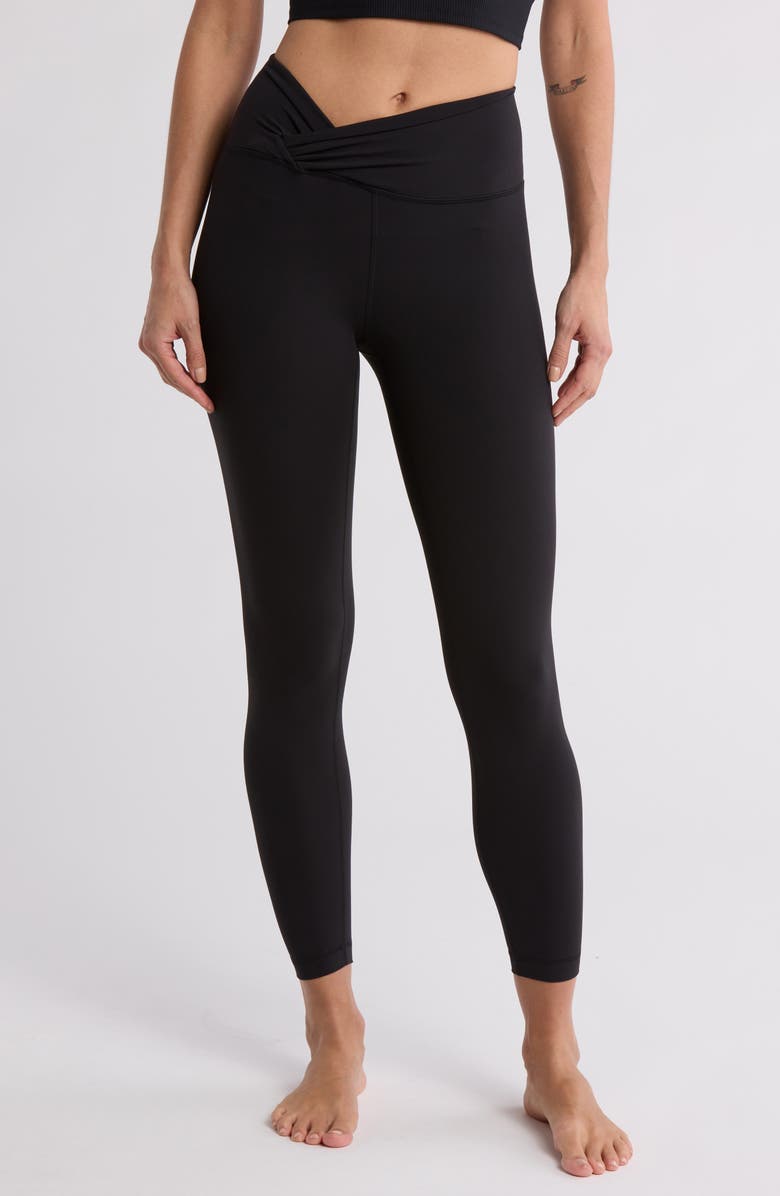 YOGALICIOUS Soft Lux Whimsical Twist Leggings, Main, color,