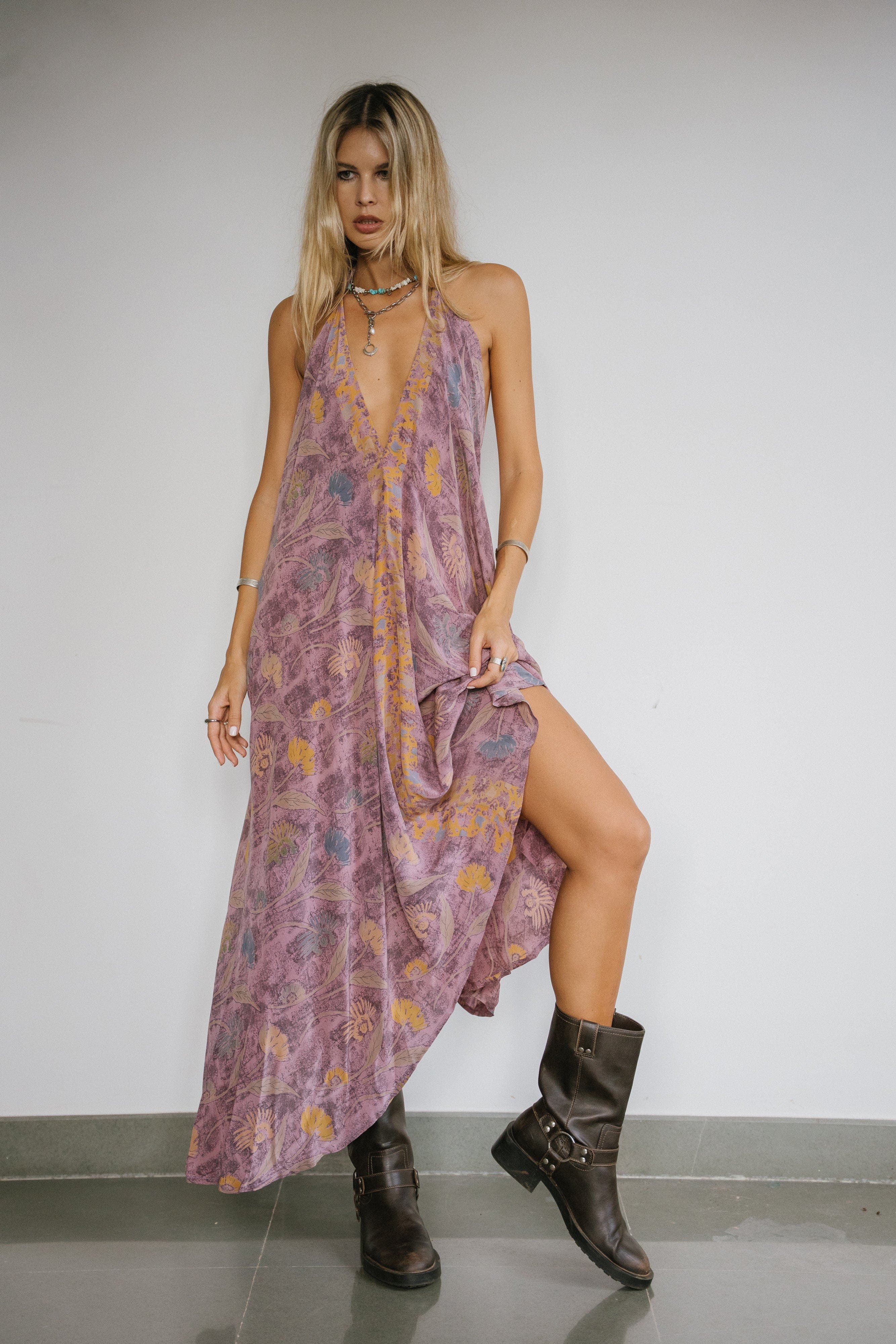 selected Purple Print