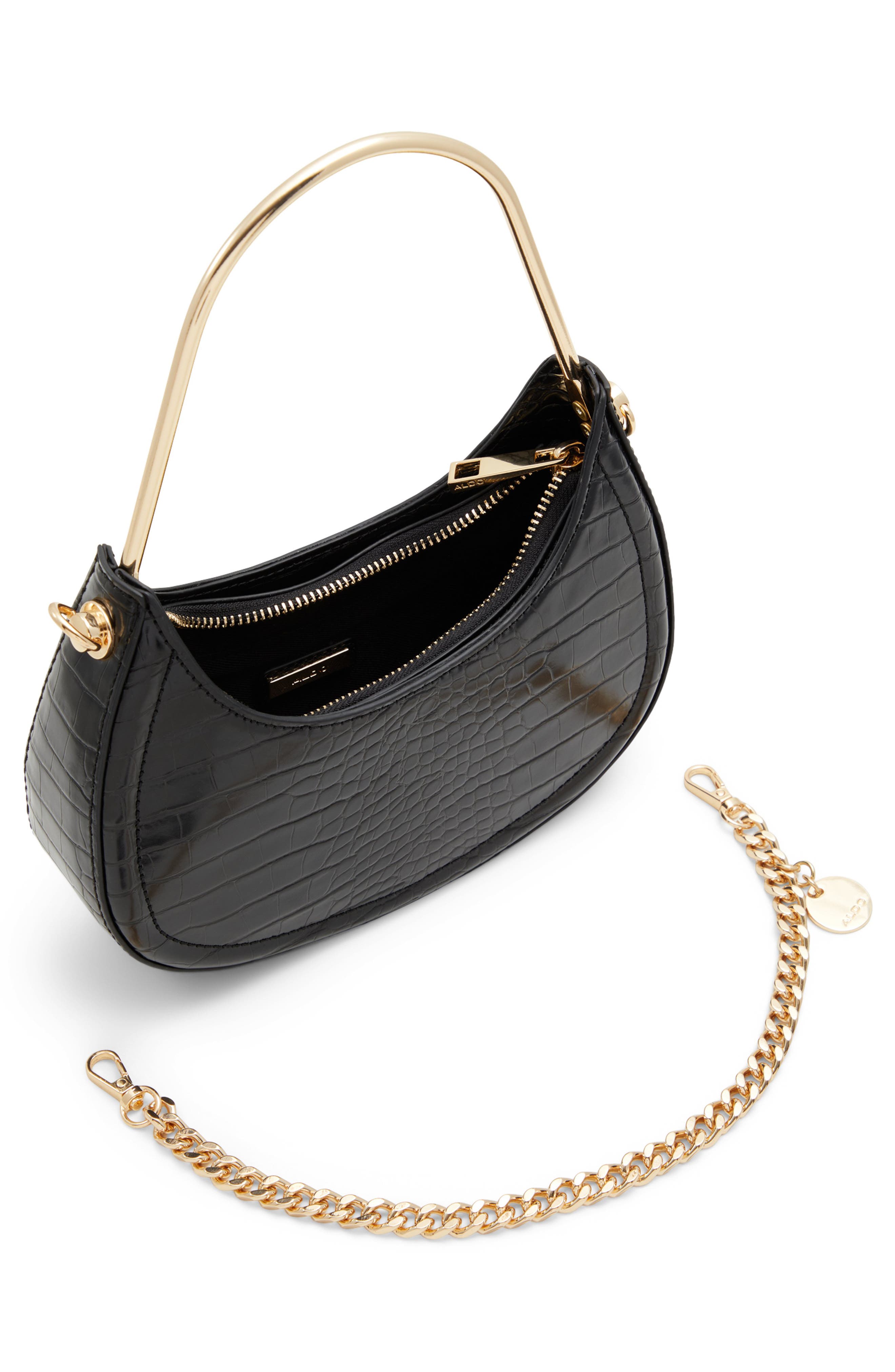 ALDO Sheina Chain Detail Convertible Shoulder Bag, Alternate, color, 