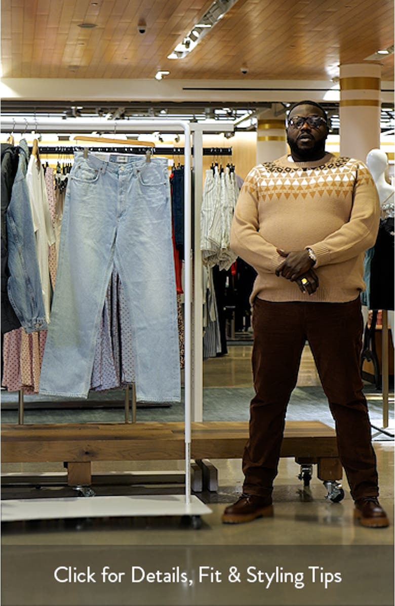 '90s Mid Rise Relaxed Straight Leg Jeans, sales video thumbnail