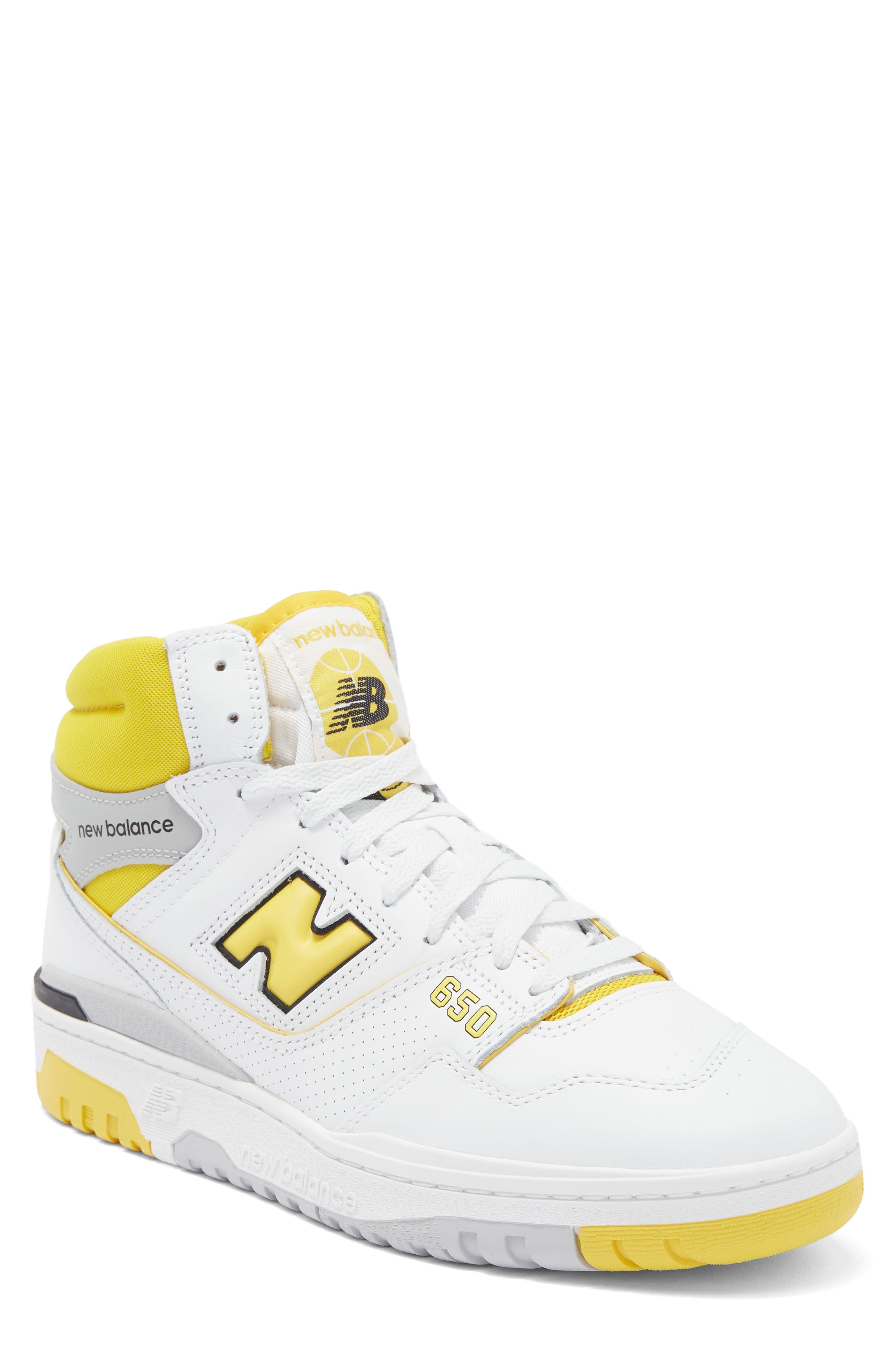 New Balance 650 High Top Sneaker, Main, color, 