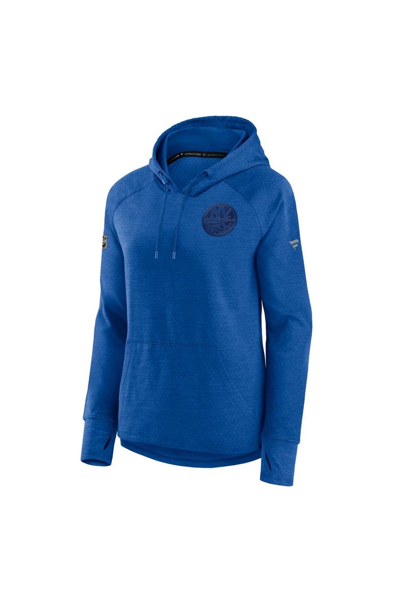 FANATICS Women's Fanatics Branded Royal New York Islanders Authentic Pro Road Performance Raglan Pullover Hoodie, Alternate, color, 