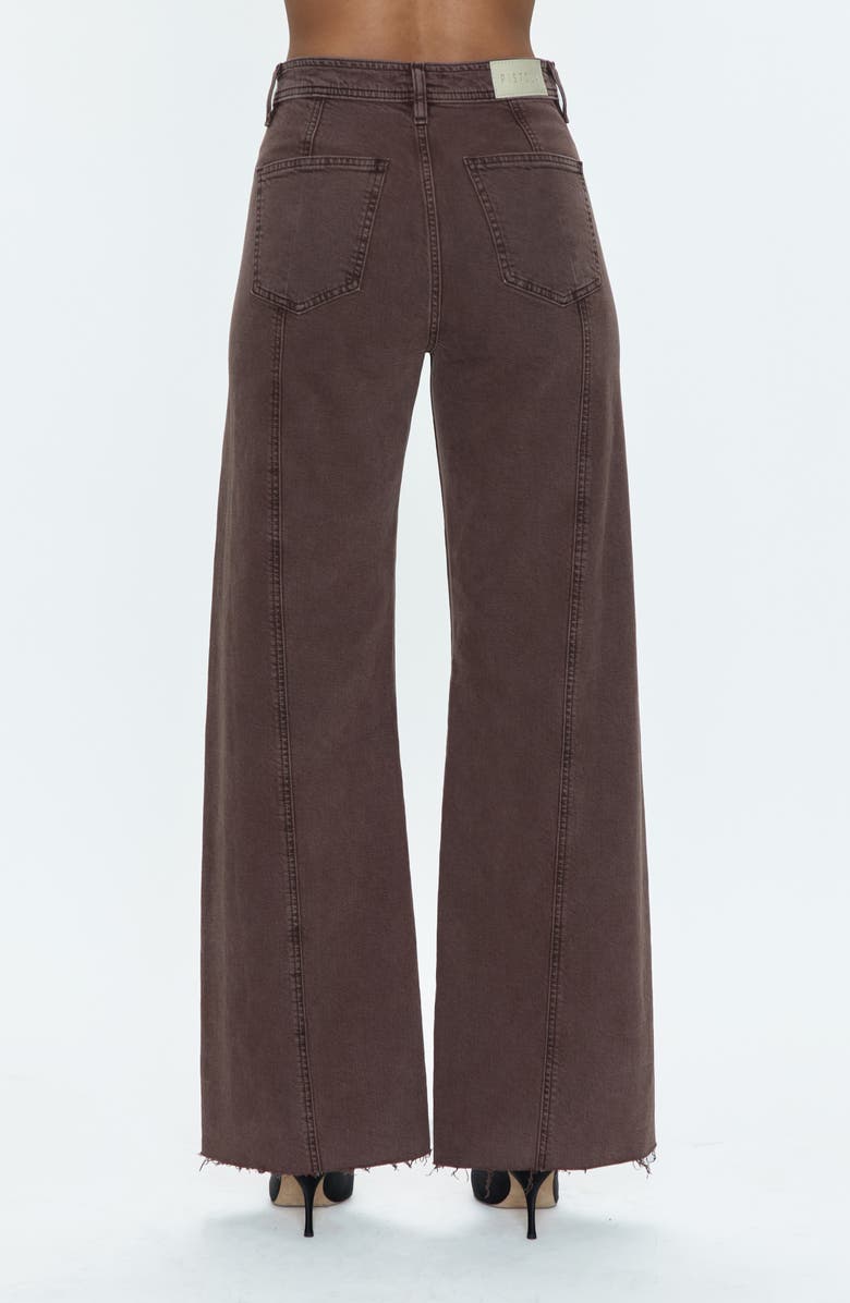 Pistola Penny Seamed Wide Leg Jeans, Alternate, color,