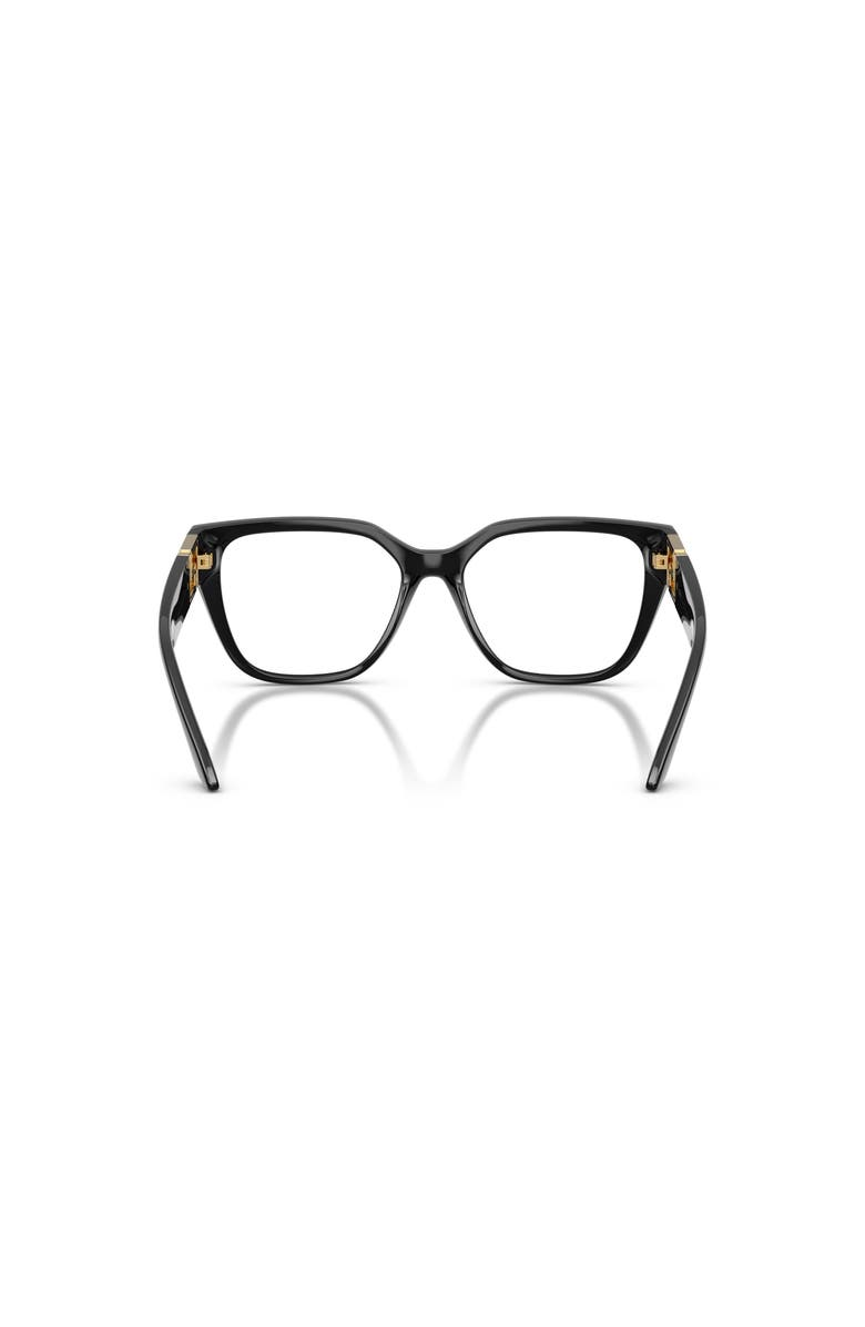 Versace 52mm Square optical glasses, Alternate, color, Black