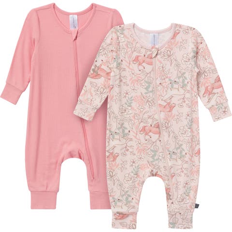 Long Sleeve Footless Rompers (Baby)
