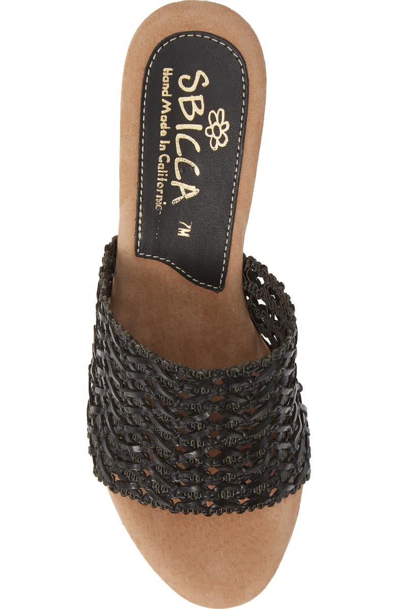 Sbicca Monat Platform Wedge Sandal, Alternate, color,