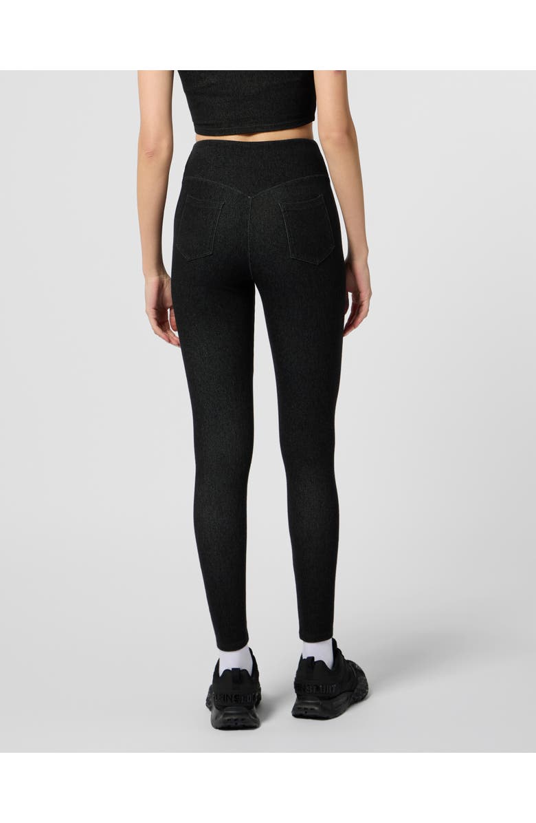 PLEIN SPORT Leggings Denim Touch Ps, Alternate, color, Black