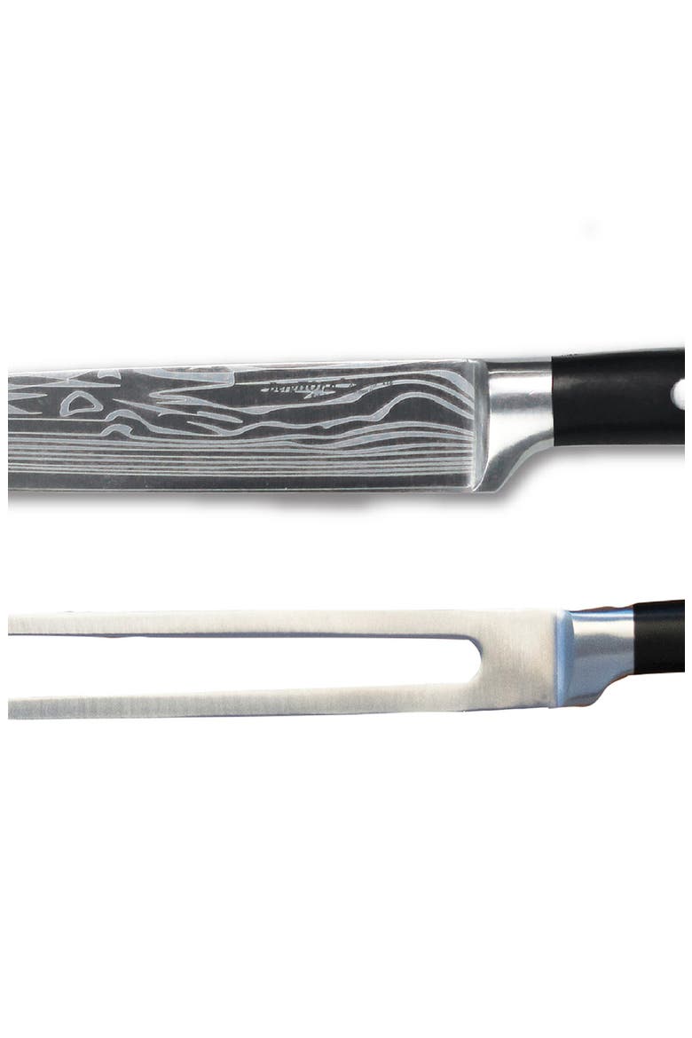 INTERNATIONAL Antigua Carving Knife 2-Piece Set, Alternate, color, BLACK